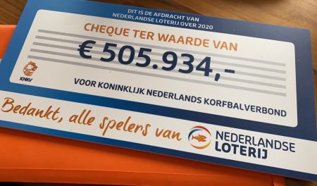 KNKV ontvangt 505.934 euro van Nederlandse Loterij