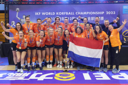 TeamNL Korfbal wint elfde WK-goud in historische finale