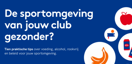 Tien tips voor jouw gezondere sportkantine en sportomgeving