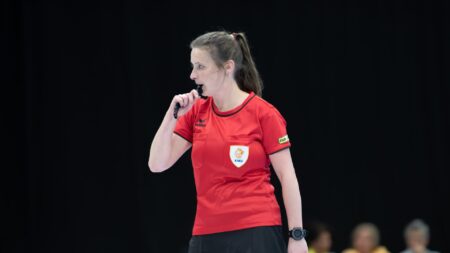 Astrid Classens floot als eerste vrouw in ruim 25 jaar de Topklassefinale