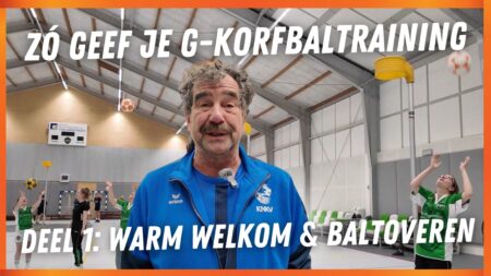 Nieuwe videoserie voor G-korfbaltrainers
