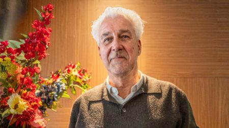 Jan Sjouke van den Bos ontvangt Heijboermedaille