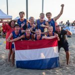 Goud voor Nederlandse beachkorfballers op World Cup in Portugal