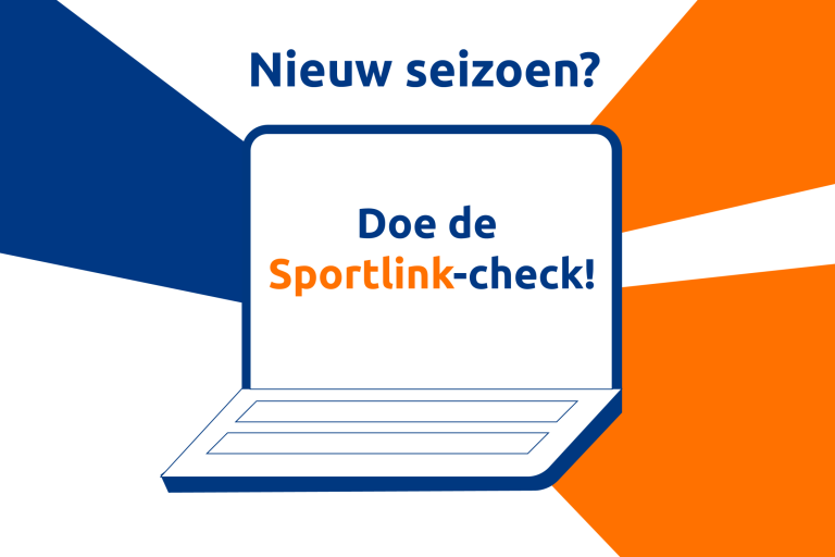 Nieuw seizoen? Doe de Sportlinkcheck!